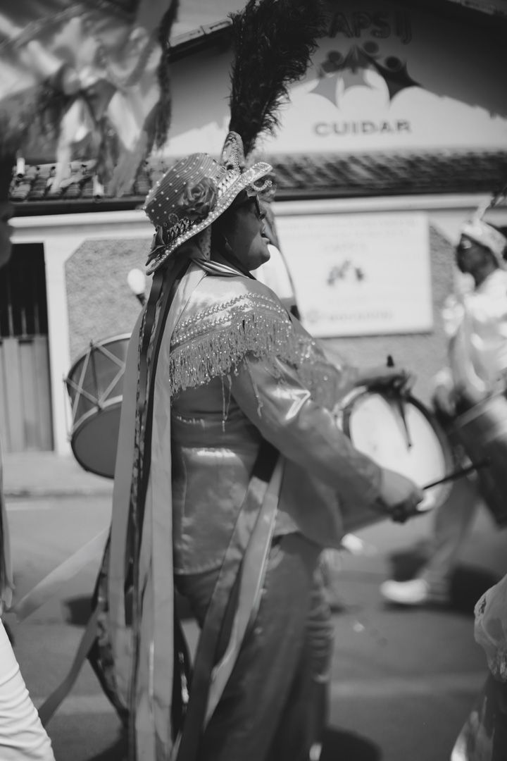 Fotografia documental 25 do Terno de Nossa Senhora do Rosário e São Benedito em Bocaiuva