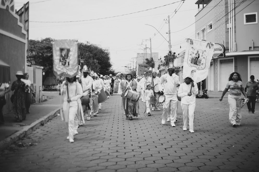 Fotografia documental 26 do Terno de Nossa Senhora do Rosário e São Benedito em Bocaiuva