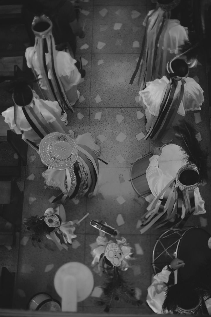 Fotografia documental 56 do Terno de Nossa Senhora do Rosário e São Benedito em Bocaiuva