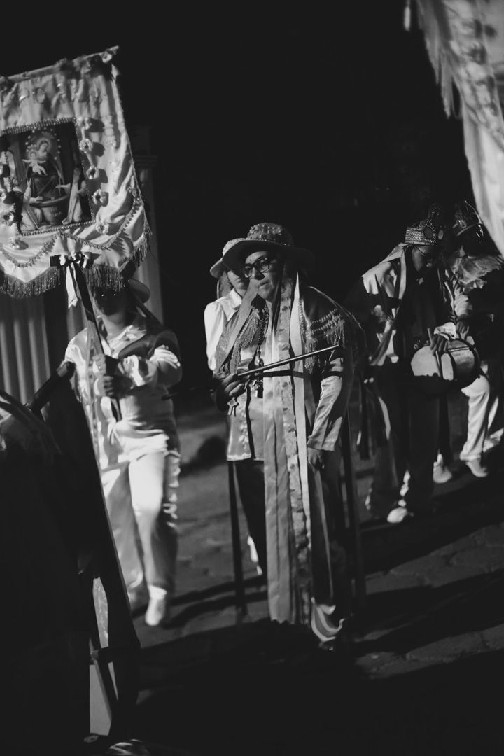 Fotografia documental 84 do Terno de Nossa Senhora do Rosário e São Benedito em Bocaiuva